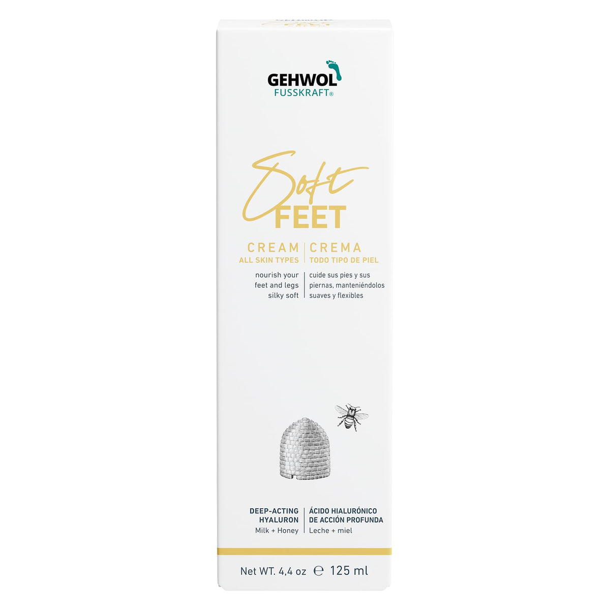 Gehwol Soft Feet Cream, 4.4 oz