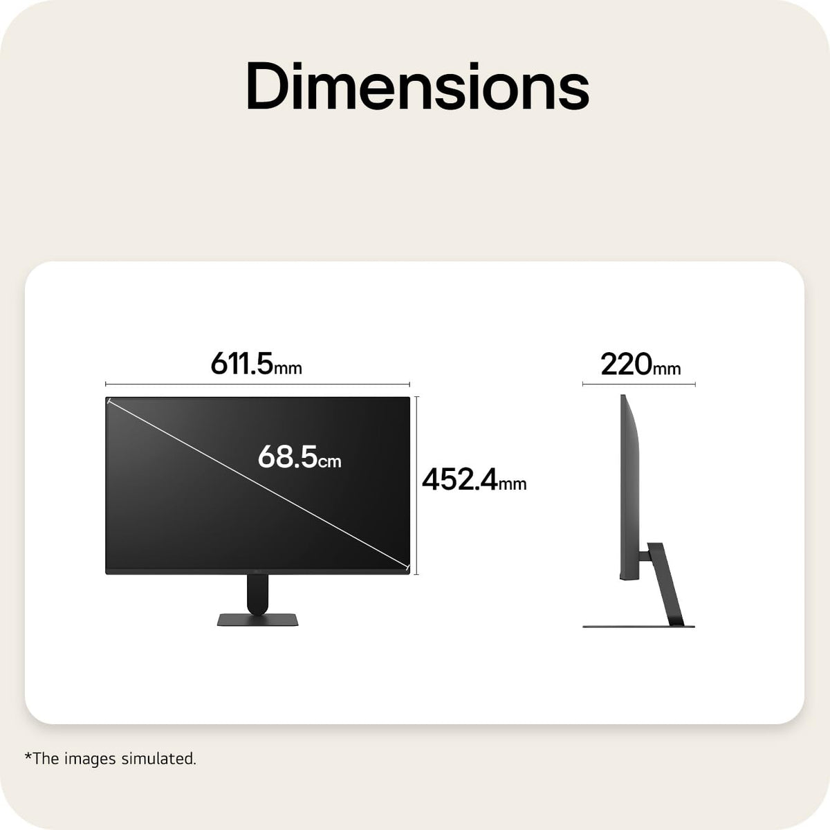 LG 27" Gaming Monitor 27U411B FHD (1920x1080) IPS 144Hz