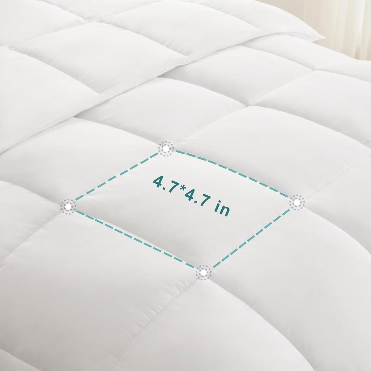 ACCURATEX Duvet King, Cotton Shell, 500GSM Fill,104x90 🍁 All In One Marketplace Canada