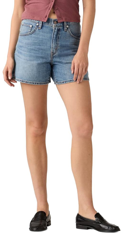 Levi's Womens Cinch Mid-Thigh Short, (New) Lift Up (Lightweight) (Non-Stretch), 34