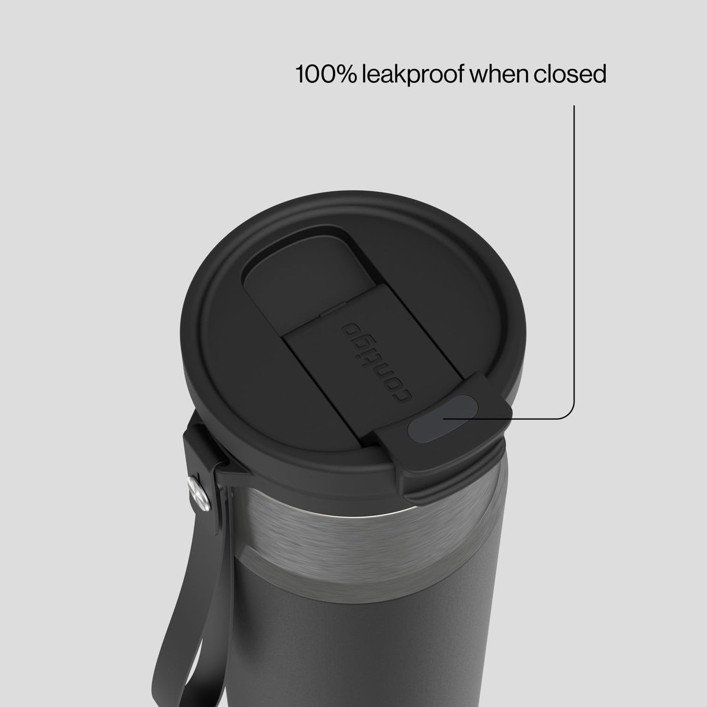 Contigo DualSip 24 oz Water Bottle w/Carry Strap & 2-Way Lid (Drink from Straw or Spout) | Vacuum-Insulated Stainless Steel for Cold Drinks | 100% Leakproof | BPA & Lead-Free | Dishwasher Safe 🍁 All In One Marketplace Canada