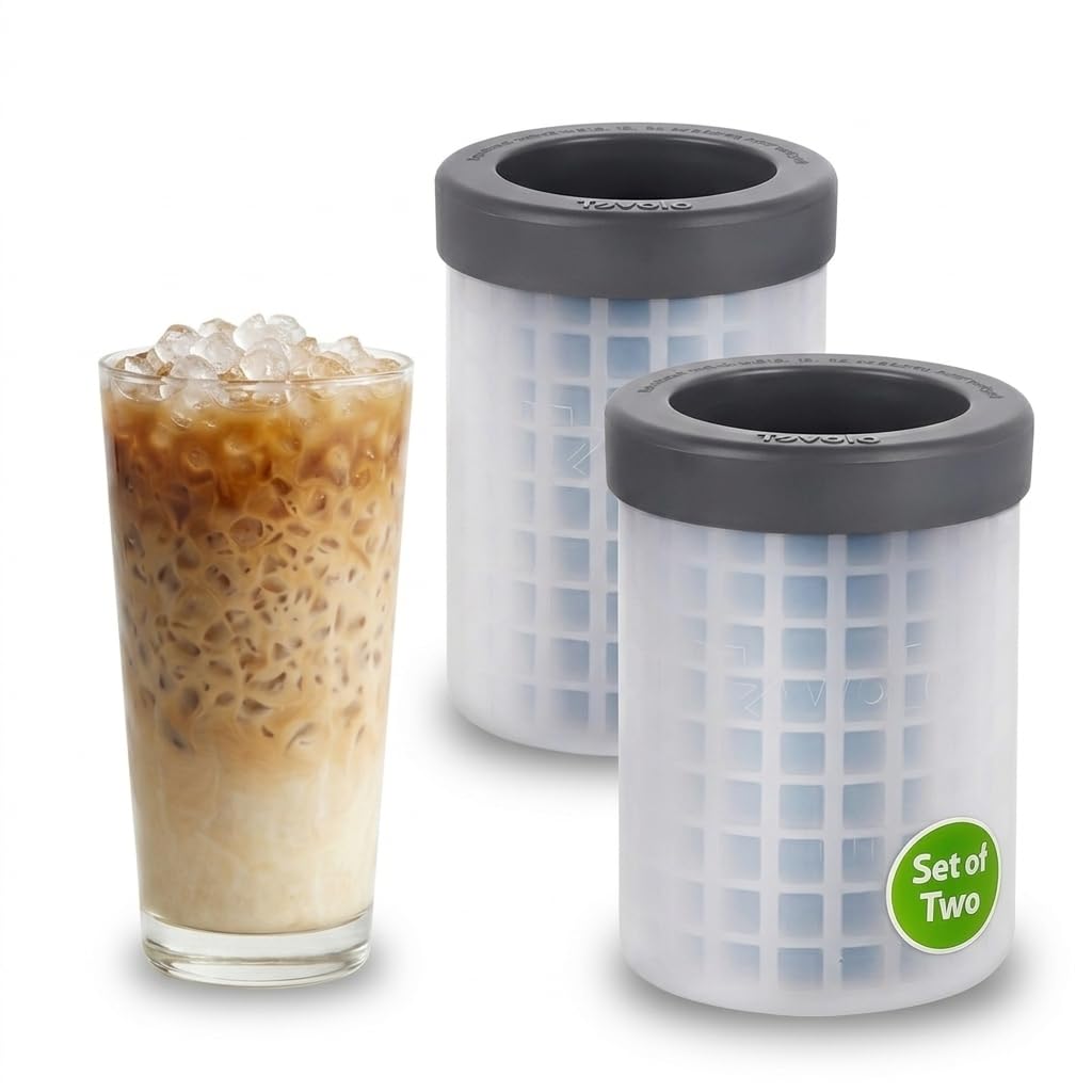 Tovolo Mini Ice Cylinder- Squeeze & Release- Set of 2, 1000422 Tovolo