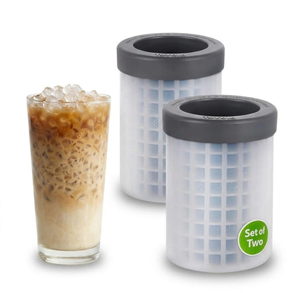 Tovolo Mini Ice Cylinder- Squeeze & Release- Set of 2, 1000422 Tovolo