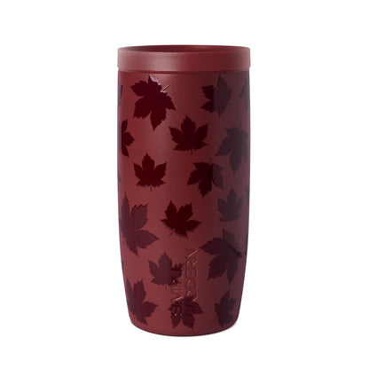 Gobelet de voyage pour café Simple Modern Halloween, couvercle 360° | 475 ml | Feuilles