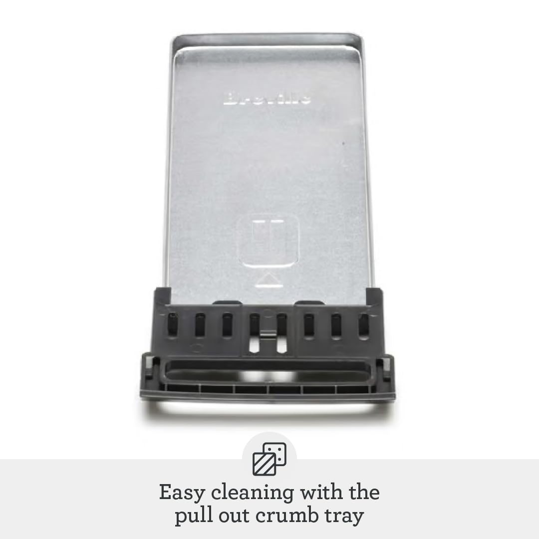 Breville A Bit More 4 Slice Toaster, silver - BTA730XL, 16.1 x 8.1 x 7.6 inches - Available at All In One Marketplace Canada