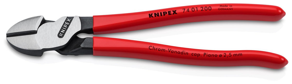 Knipex 7401200SBA 8-Inch High Leverage Diagonal Cutters