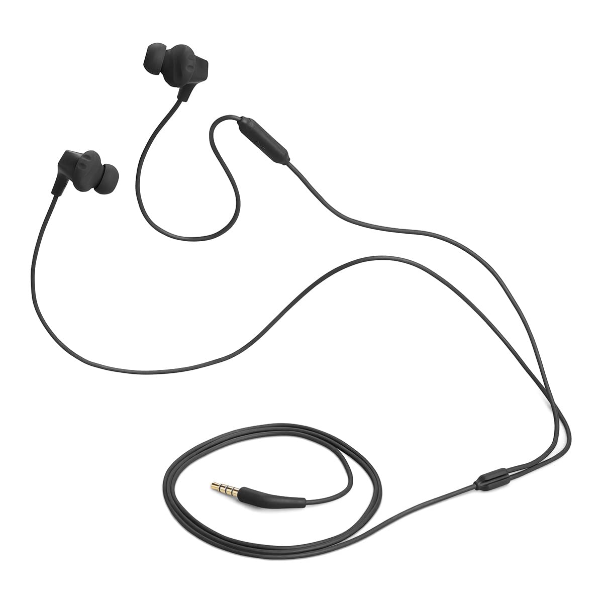 JBL Endurance Run 2 Wired - Waterproof in-Ear Sport Headphones - Black - Available at All In One Marketplace Canada