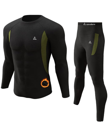CL convallaria Thermal Underwear for Men Long Johns Set Base Layer Cold S 🍁 All In One Marketplace Canada
