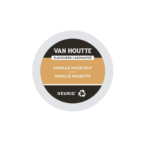 Van Houtte Vanilla Hazelnut K-Cup Coffee Pods - 96 Pack for Keurig Brewers
