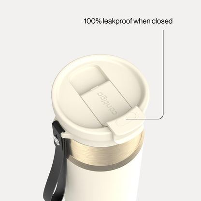 Contigo DualSip 24 oz Water Bottle w/Carry Strap & 2-Way Lid (Drink from Straw or Spout) | Vacuum-Insulated Stainless Steel for Cold Drinks | 100% Leakproof | BPA & Lead-Free | Dishwasher Safe 🍁 All In One Marketplace Canada