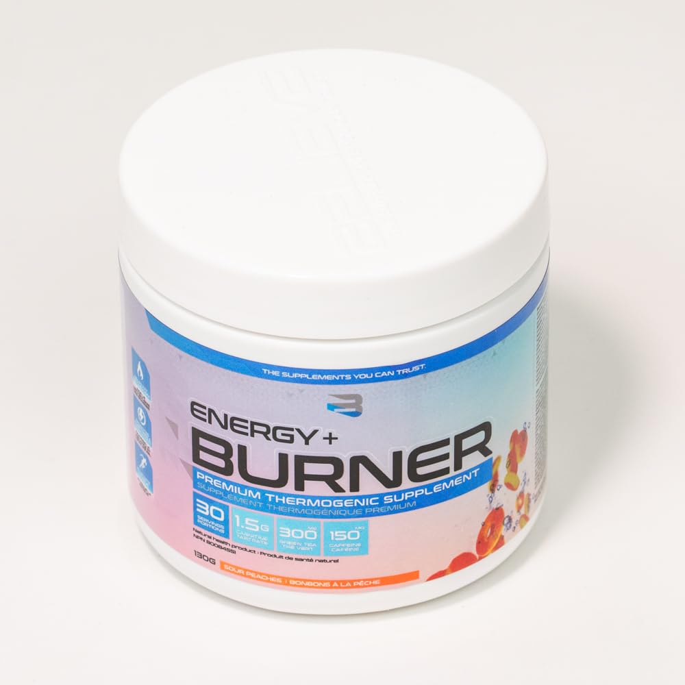 Energy+Burner Believe Supplements (sour peach) Believe Supplements