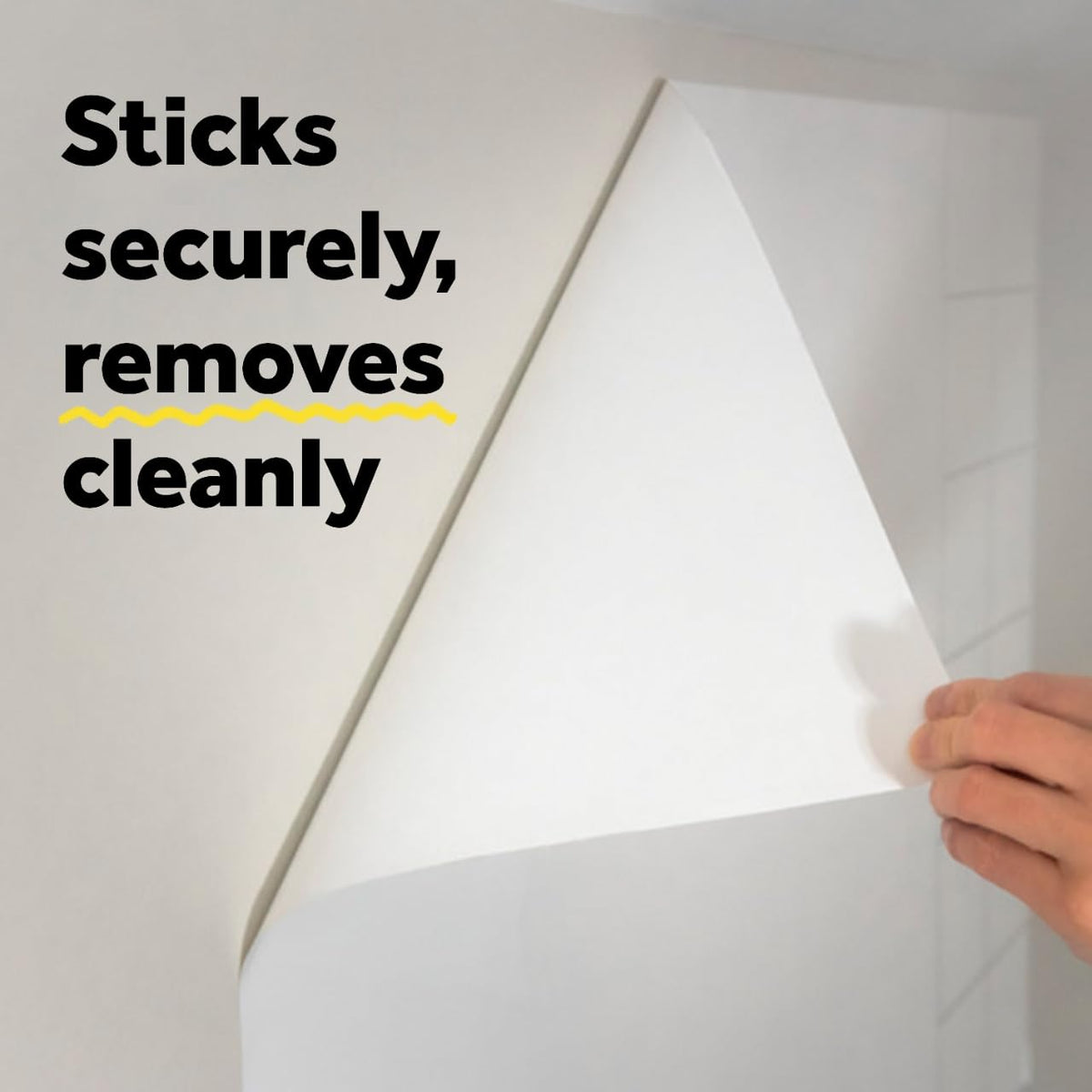 Post-it Dry Erase Whiteboard Film Surface, 3 x 2 ft Roll, White