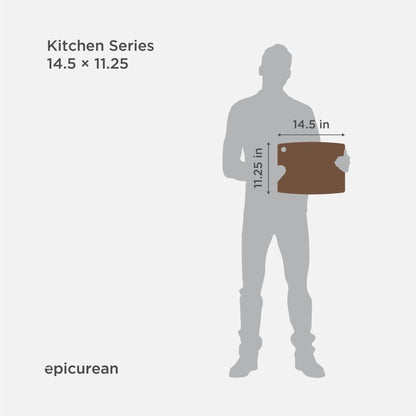 Epicurean Kitchen Series Cutting Board, 14.5-Inch × 11.25-Inch, Nutmeg