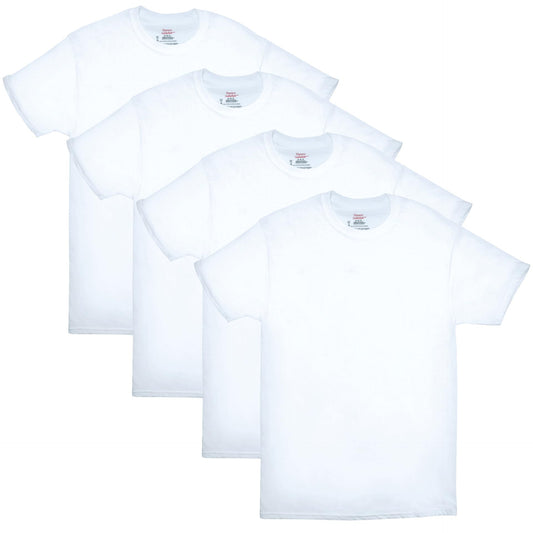 Hanes T-shirt Ras du Cou en Coton ConfortSoft, Lot de 4 pour Homme. Maillots de corps, Blanc, TXXL US 🍁 All In One Marketplace Canada