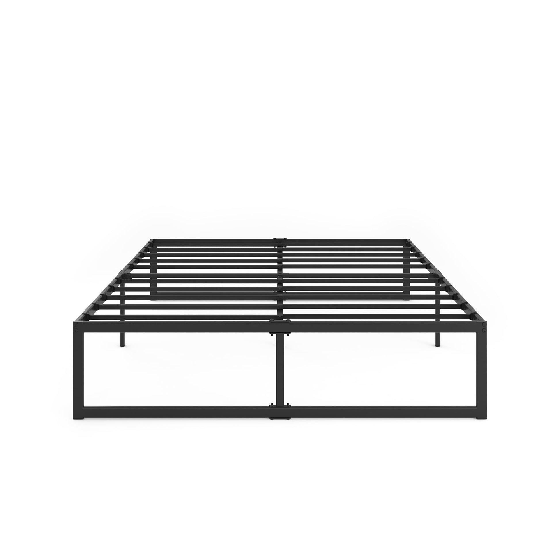 Zinus Full Bed Frame - ABEL 14 inch Metal Bed Frame with Steel Slat Support, No Box Spring Needed, Easy Assembly - Minimalist Platform Bed in a Box with Underbed Storage Space, 5 Year Wrranty, Full - Available at All In One Marketplace Canada