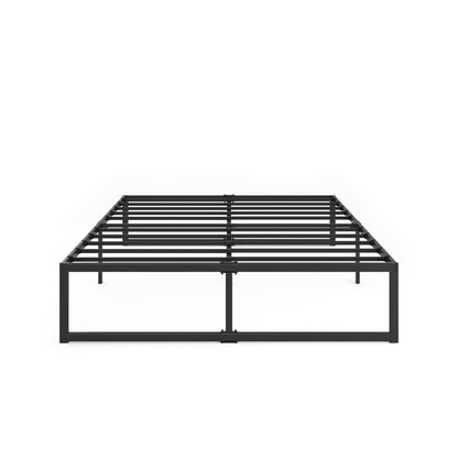 Zinus Full Bed Frame - ABEL 14 inch Metal Bed Frame with Steel Slat Support, No Box Spring Needed, Easy Assembly - Minimalist Platform Bed in a Box with Underbed Storage Space, 5 Year Wrranty, Full - Available at All In One Marketplace Canada
