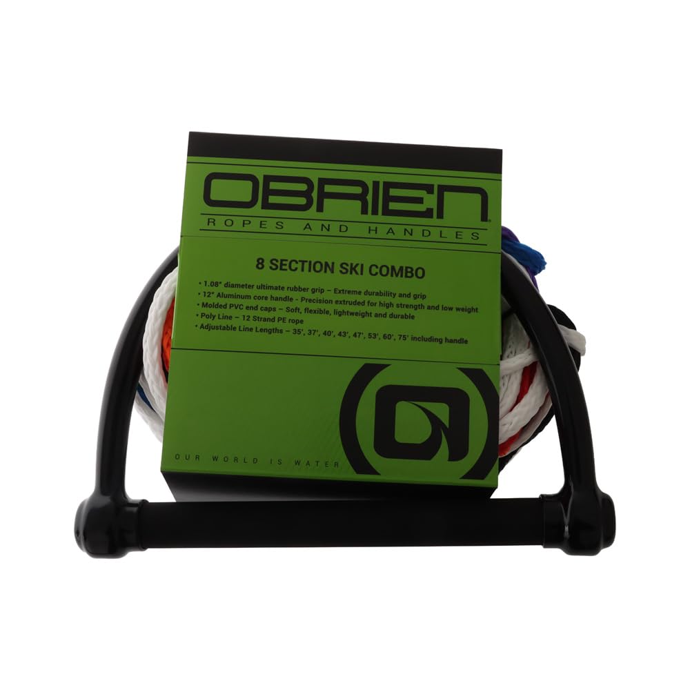 O'Brien 8-Section Combo Waterski Rope with Handle O'Brien