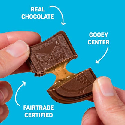 AWAKE Caffeinated Chocolate Bites Variety Pack - 50mg Caffeine, 50 Count (Peanut Butter, Milk & Caramel)