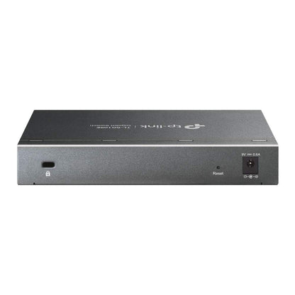 TP-Link 8 Port Gigabit Easy Smart Switch (TL-SG108E) – Managed, Plug & Play, Metal Housing, QoS, VLAN, IGMP, LAG, Desktop/Wall Mount, Limited Lifetime Protection