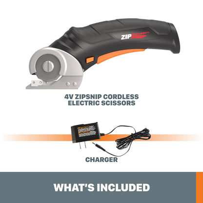 WORX WX082L 4V ZipSnip Cordless Electric Scissors Worx