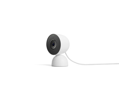 Google Nest Cam Indoor (Wired, 3rd gen) - 2K Video and Gemini