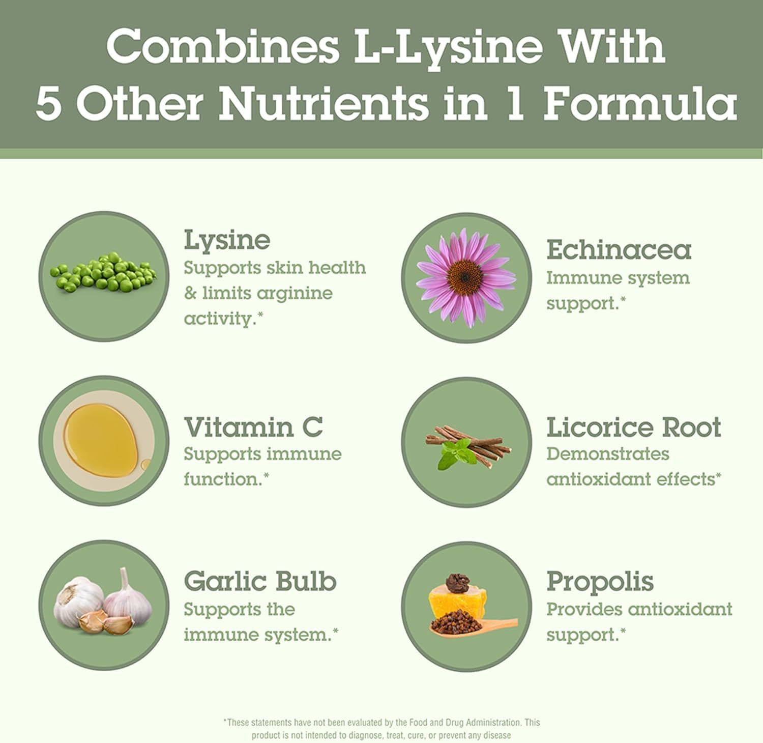 Quantum Health Super Lysine+ Cold Sore 90 Tablets 45-Day Supply, Daily Lysine Supplement, Vitamin C, Echinacea, Licorice, Propolis & Odorless Garlic for Collagen Support, Healthy Lips & Immune Balance Quantum