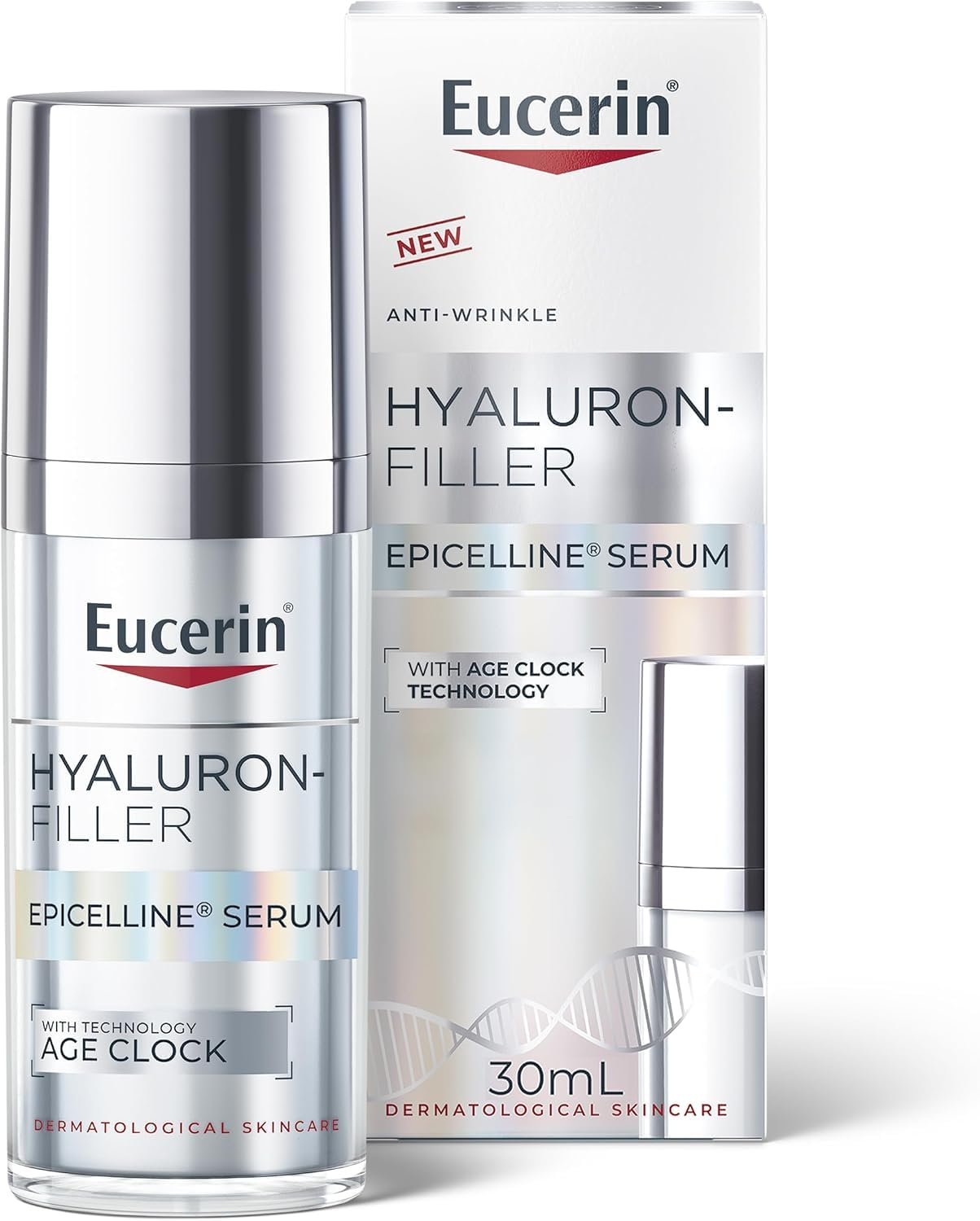 Eucerin Anti Wrinkle Epicelline Hyaluronic Acid Serum for Face, Anti Aging Face Serum for Women Visibly Rejuvenates the Look of Skin, All Skin Types, 30mL Bottle - Available at All In One Marketplace Canada