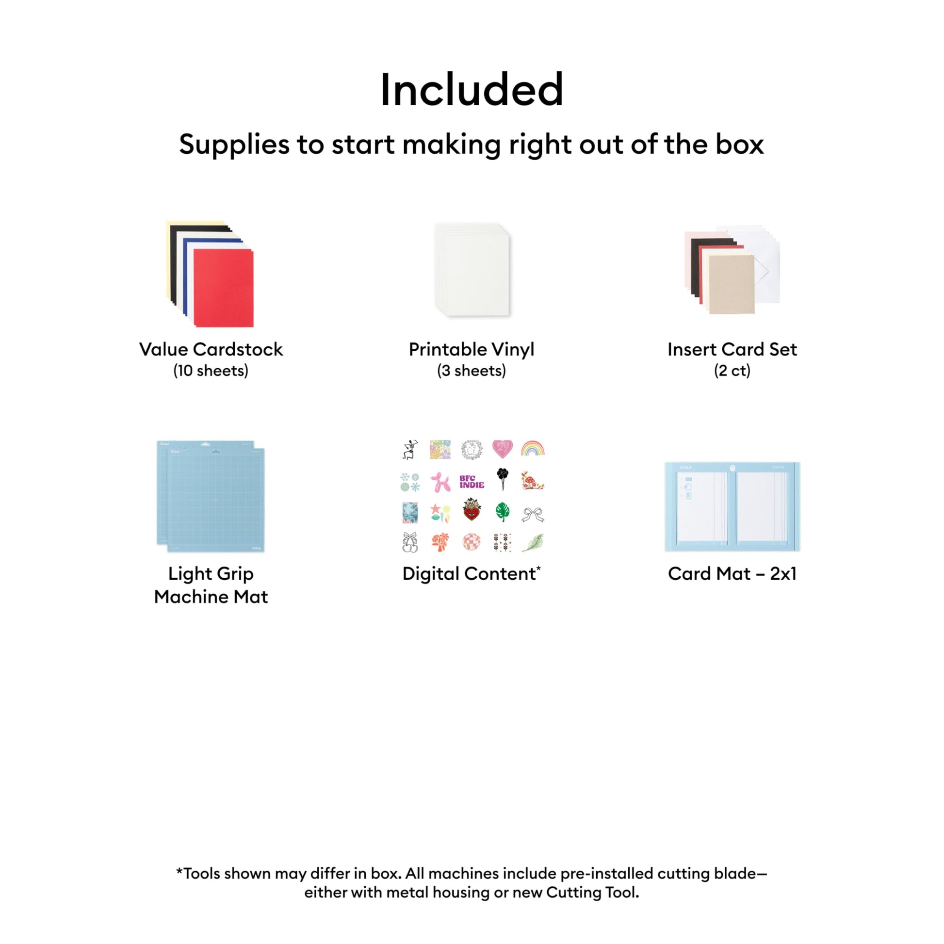 Cricut Explore 5 Essential Bundle + Digital Content, Taupe Cricut