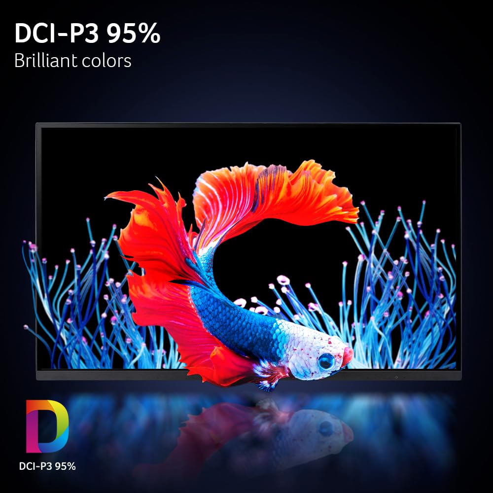 Acer Nitro 27 Inch WQHD 2560 x 1440 IPS Gaming Monitor | AMD FreeSync | Up to 180Hz Refresh | Up to 0.5ms | DCI-P3 95% | HDR 10 Support | One Display Port 1.2 & Two HDMI 2.0 | KG271U N3bmiipx Acer