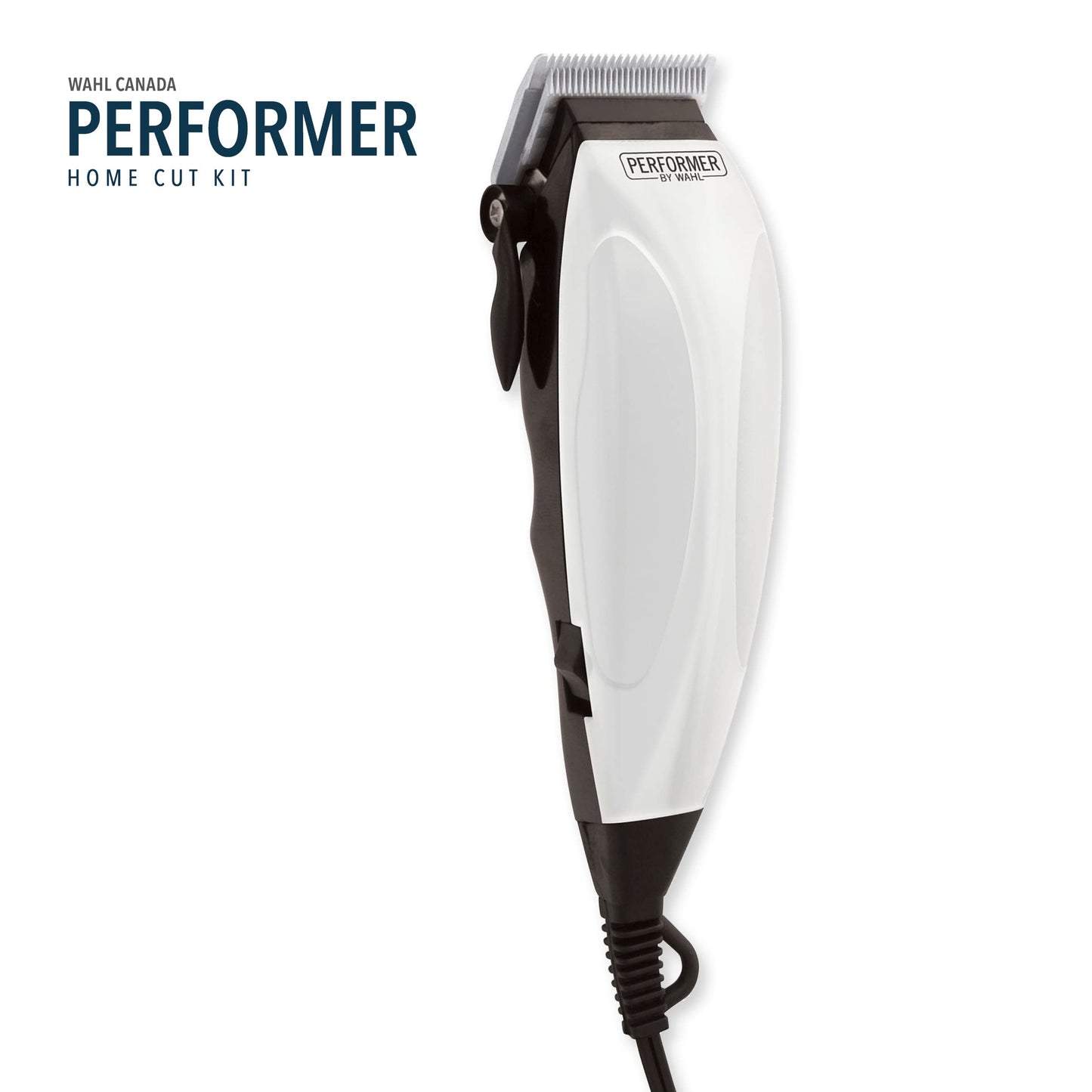 Wahl Canada Performer Haircutting Kit, Quality Economy Clipper Complete with Accessories, Powerful, Quiet Motor, Self-Sharpening Precision Ground Blades, Hair Clipper, At Home Haircutting Kit - Model 3160 - Available at All In One Marketplace Canada