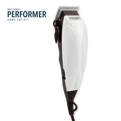 Wahl Canada Performer Haircutting Kit, Quality Economy Clipper Complete with Accessories, Powerful, Quiet Motor, Self-Sharpening Precision Ground Blades, Hair Clipper, At Home Haircutting Kit - Model 3160 - Available at All In One Marketplace Canada
