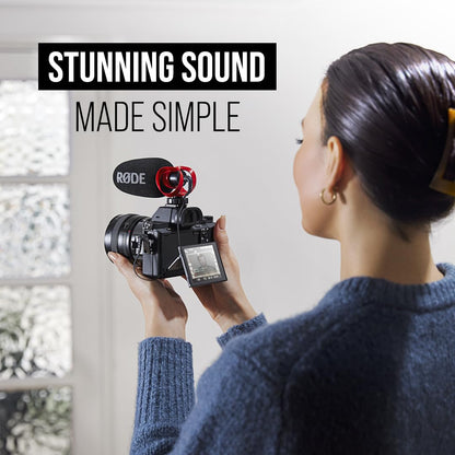 Rode VideoMicro II Camera-Mount Compact Shotgun Microphone with Helix Mount