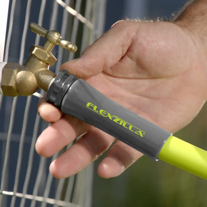 Flexzilla Garden Lead-in Hose, 5/8" x 5', Female/Female 3/4" - 11 1/2 GHT Fittings Flexzilla