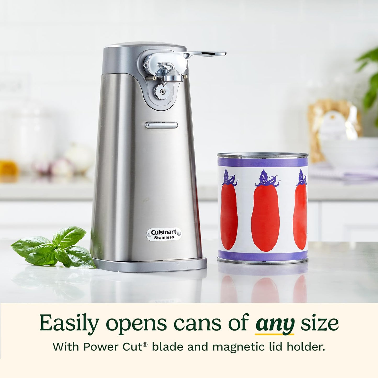 Cuisinart Deluxe Electric Can Opener, Stainless Steel (SCO-60C) 🍁 All In One Marketplace Canada Cuisinart