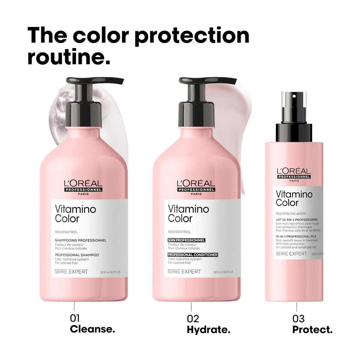 L'Oréal Professionnel Vitamino Color Conditioner for Dyed Hair, 500 mL