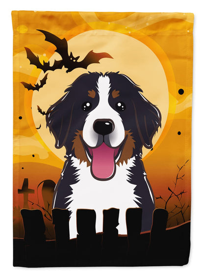 Drapeau de maison en toile Caroline's Treasures BB1795CHF Bouvier bernois d'Halloween, multicolore, grand modèle