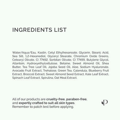 PLANTIFIQUE Clay Mask with Avocado & Superfoods - Korean Face Masks Skincare Products - Dermatologically Tested - Masque Visage Beauté - Gift Idea, 110g / 3.88 fl oz - Available at All In One Marketplace Canada