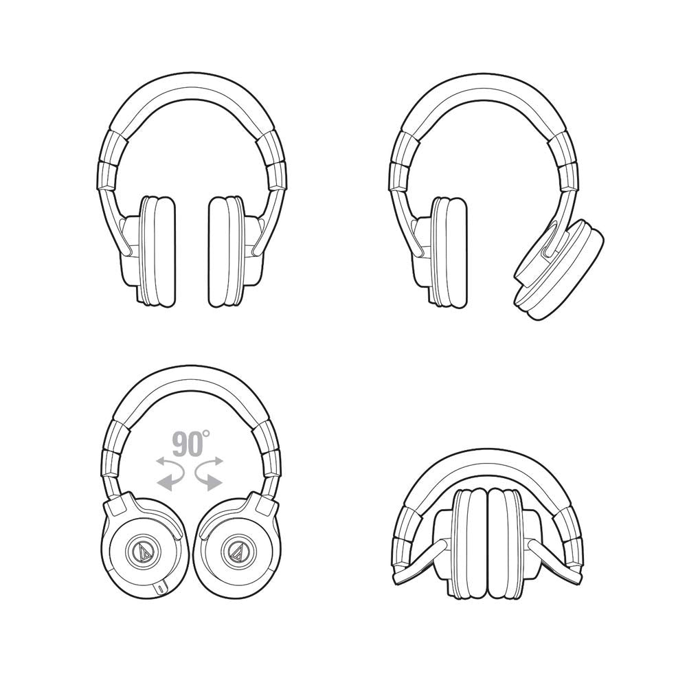 Audio Technica ATH-M40X Headphones