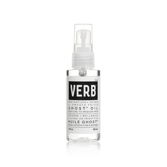 VERB Ghost Oil, 2 fl oz- Weightless Hair Oil for Fine to Medium Hair – Smooths Frizz, Adds Shine – No Parabens, Gluten or Harmful Sulfates - Available at All In One Marketplace Canada