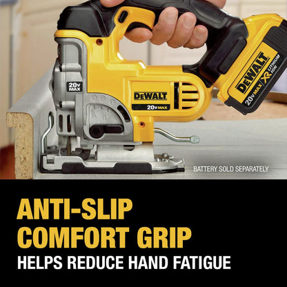 DEWALT 20V MAX Jig Saw, Tool Only (DCS331B) , Yellow DEWALT