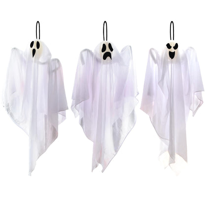 JOYIN 3 PCS Halloween Party Decorations 27.5" Hanging Ghosts, Cute Flying Ghosts for Front Yard Patio Lawn Garden Party Décor and Holiday Decorations 🍁 All In One Marketplace Canada