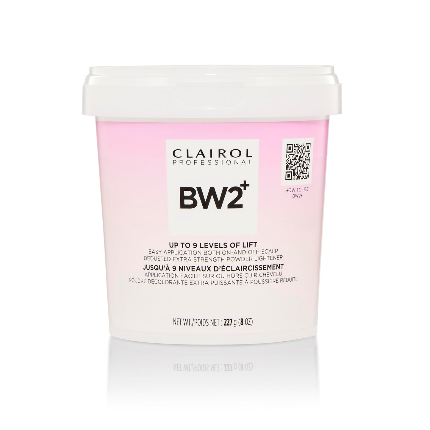 Clairol Professional BW2+ Dedusted Extra Strength Powder Lightener for Hair Highlights, 8 oz | 227 g Clairol Professional