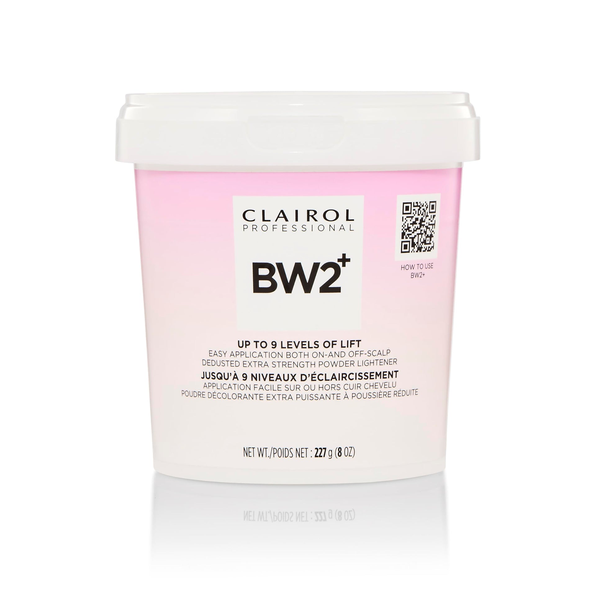 Clairol Professional BW2+ Dedusted Extra Strength Powder Lightener for Hair Highlights, 8 oz | 227 g Clairol Professional