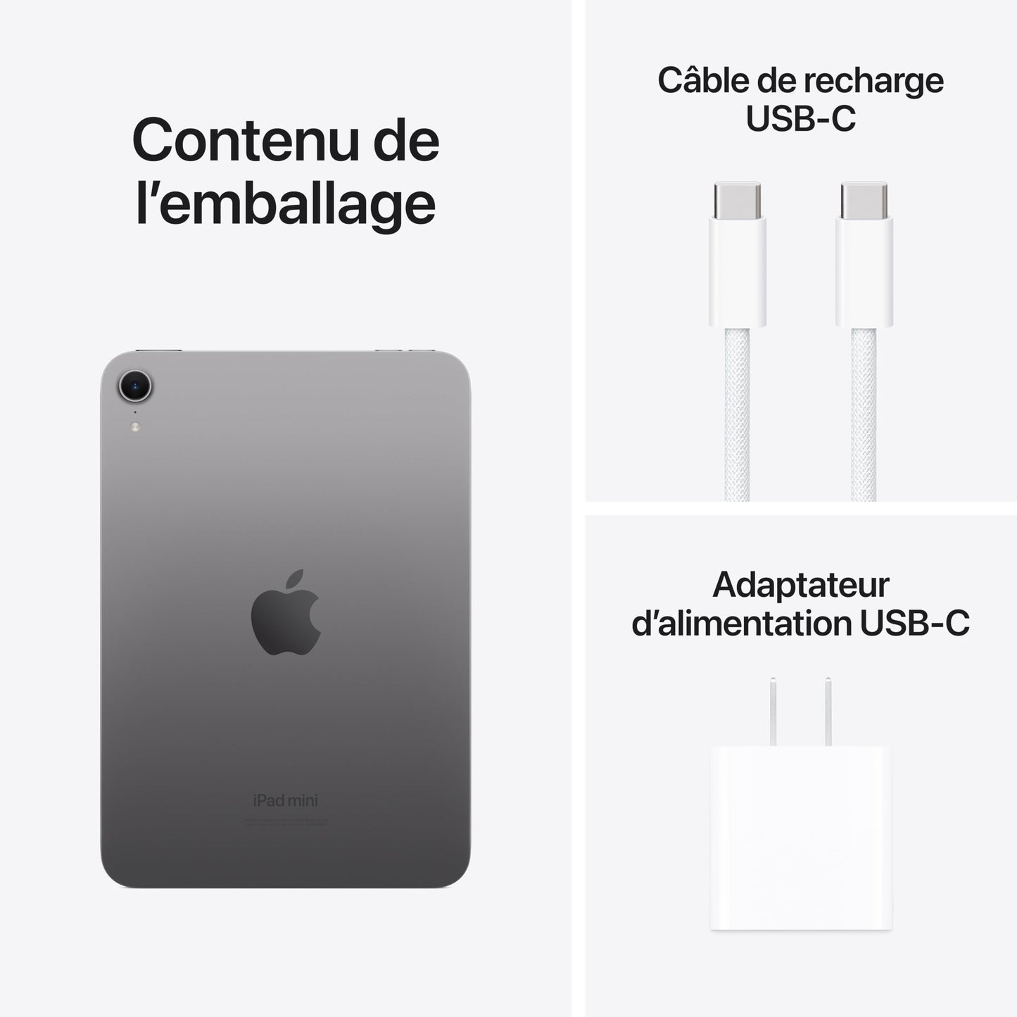 Apple iPad mini (A17 Pro): Apple Intelligence, 8.3-inch Liquid Retina Display, 128GB, Wi-Fi 6E, 12MP Front/12MP Back Camera, Touch ID, All-Day Battery Life — Space Grey 🍁 All In One Marketplace Canada