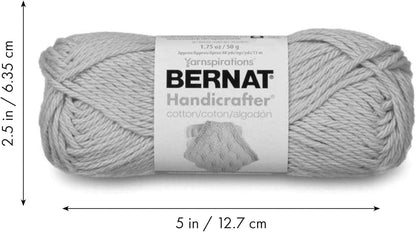 Bernat Softee Cotton Cotton Yarn - 3 Pack of 120g/4.25oz - Nylon - 3 DK (Light) - 254 Yards - Knitting/Crochet Bernat