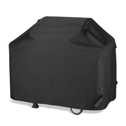 UNICOOK BBQ Cover 55 Inch, Heavy Duty Waterproof Housse BBQ, Special Fade and UV Resistant Outdoor Barbecue Grill Cover, Barbecue Accessories Compatible for Weber Char-Broil Brinkmann and More