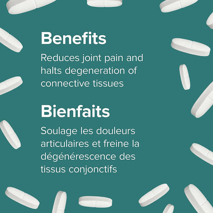 Webber Naturals Collagen with Lysine and Vitamin C, 120 Tablets, Helps Support Joints, Muscles, and Skin - Available at All In One Marketplace Canada