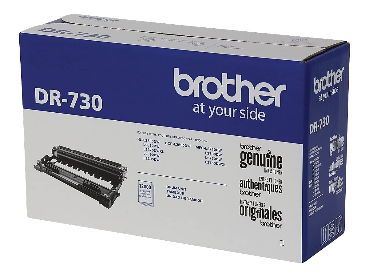 Brother-Genuine-Drum-Unit,-DR730,-Seamless-Integration,-Yields-Up-to-12,000-Pages,-Black-(Drum-Unit,-NOT-Toner) 🍁 All In One Marketplace Canada