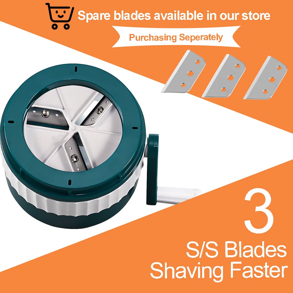 MANBA Ice Shaver and Snow Cone Machine - Premium Portable Ice Crusher and Shaved Ice Machine with Free Ice Cube Trays - BPA Free - Available at All In One Marketplace Canada