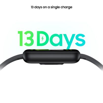 Samsung Galaxy Fit3, 1.6" AMOLED Display, 13 Days Battery Charge, Sleep Monitoring, Fall Detection - Dark Gray (CAD Version & Warranty)